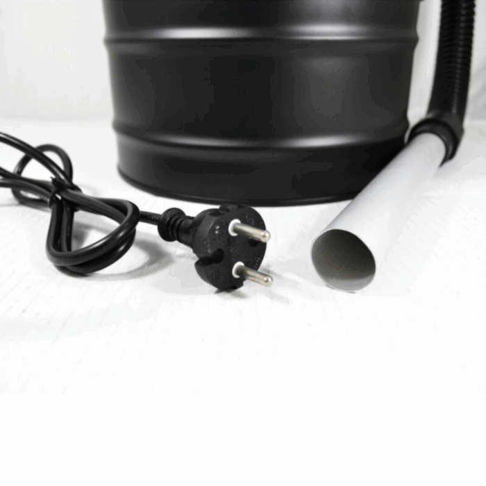 Bidone Aspiracenere 20 Litri con Funzione Soffiatore Professionale 1200W Filtro HEPA per Stufe e Camini