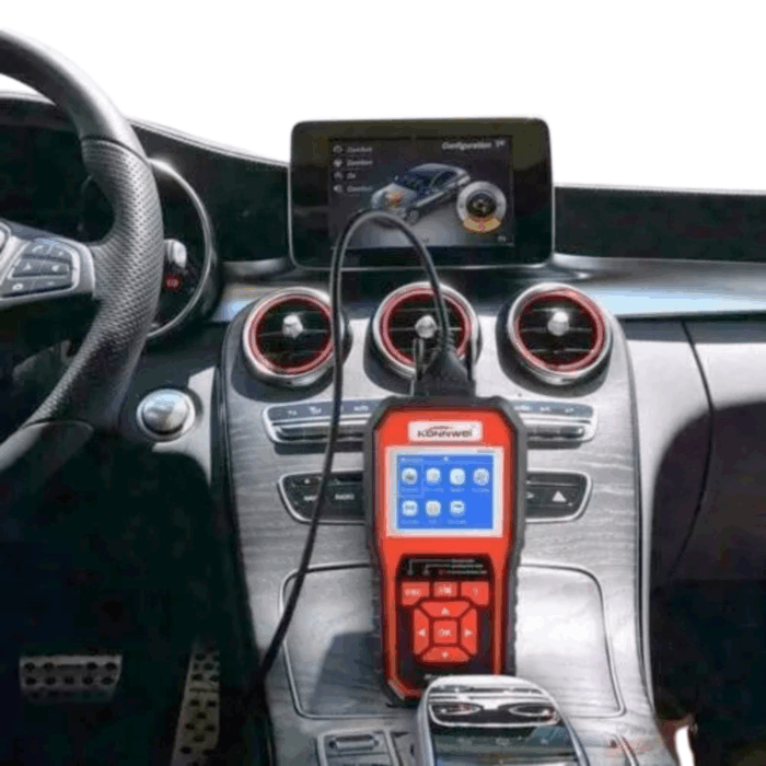 Tester OBD2 II Scanner KW850 Lettore Codice Diagnostica Centralina Auto, Lingua Italiana