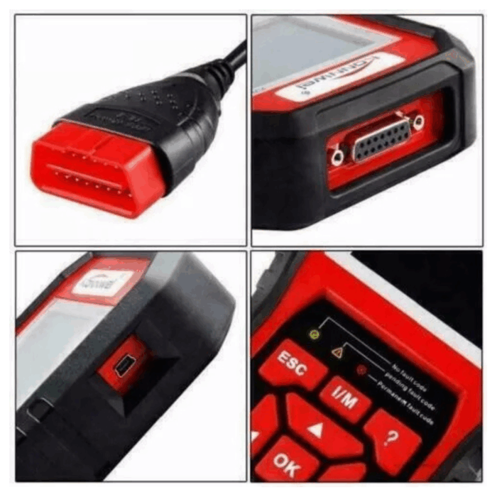 Tester OBD2 II Scanner KW850 Lettore Codice Diagnostica Centralina Auto, Lingua Italiana