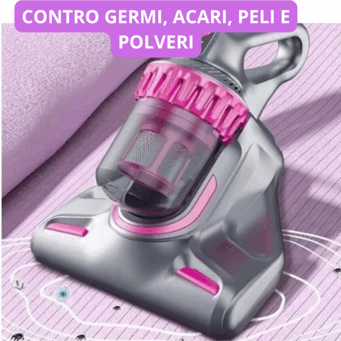 Aspirapolvere Senza Fili 4 in 1 – Ricaricabile, Display LCD, Filtro HEPA per Polvere e Peli