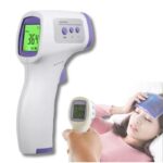 Termometro Digitale Infrarossi Frontale LCD per Misurare Temperatura Senza Contatto, Termoscanner
