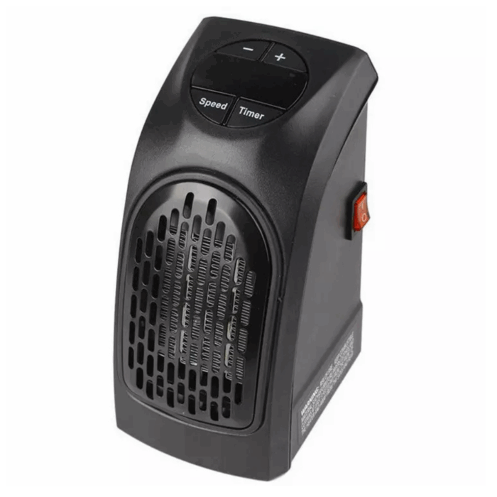 Stufa Elettrica Portatile a Presa 400W – Basso Consumo per Riscaldamento Rapido di Stanze