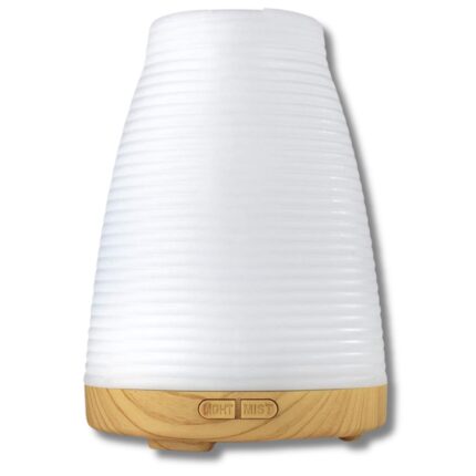 Diffusore Zen di Oli Essenziali e Aromi Con Umidificatore e Luci Colorate, Igienizzante Aria, Aromaterapia, Cromoterapia