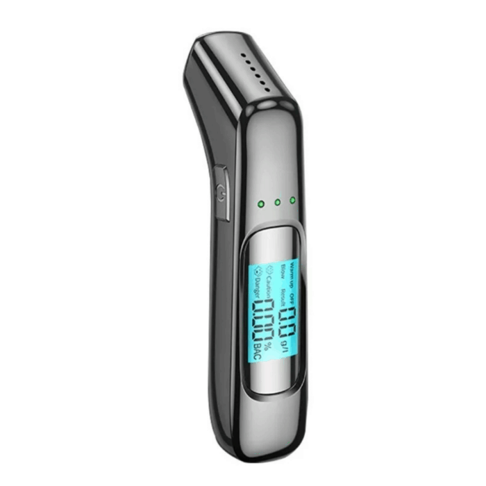 Etilometro Portatile Certificato | Alcol Test Ricaricabile con Display Digitale