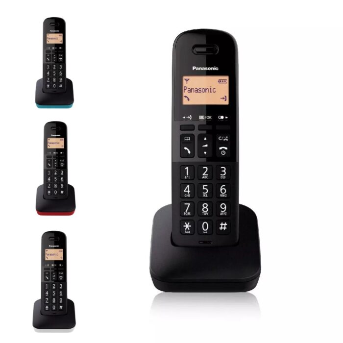 Telefono Fisso Senza Fili Panasonic | Cordless Singolo con Base