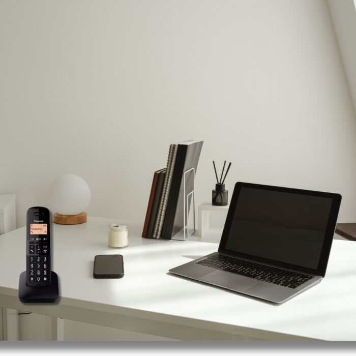 Telefono Fisso Senza Fili Panasonic | Cordless Singolo con Base