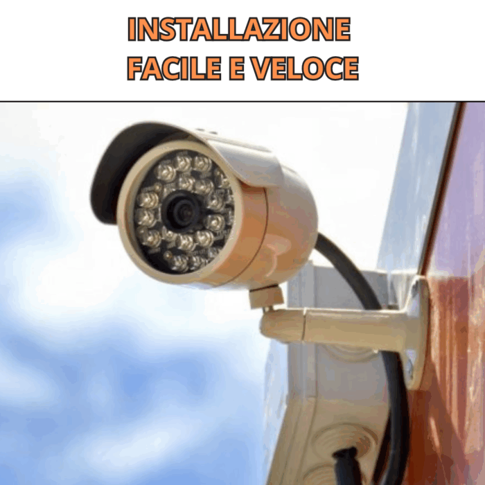 Telecamera IP POE 5MP | Videosorveglianza Full HD 1080P IP66