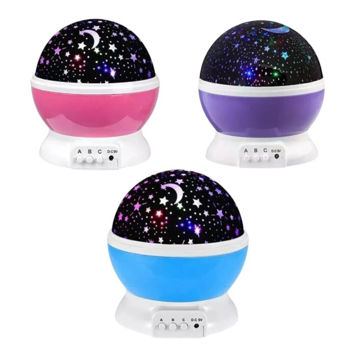 Proiettore Cielo Stellato e Galassia USB | Lampada LED Notturna Rotante per Bambini e Ragazzi