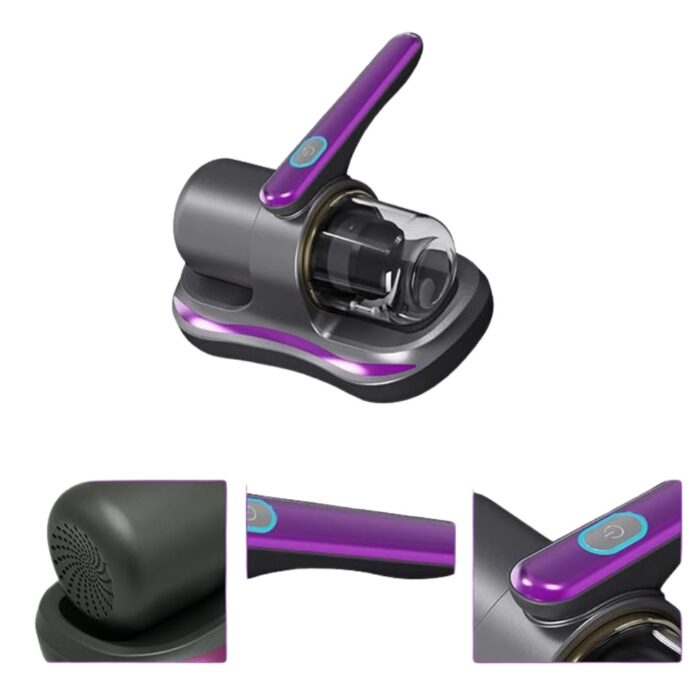 Aspirapolvere Senza Fili Manuale 100W | Aspiramaterassi Portatile per Divani, Letti, Tappeti USB
