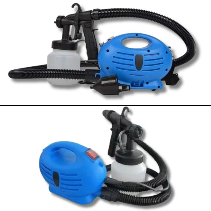 Pistola a Spruzzo Elettrica 800ml con Tracolla | Compressore Portatile per Vernice Piant Zoom