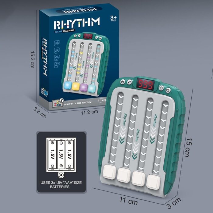 Gioco Educativo Interattivo con Luci e Musica | Rhythm Game Giocattolo Età 3+