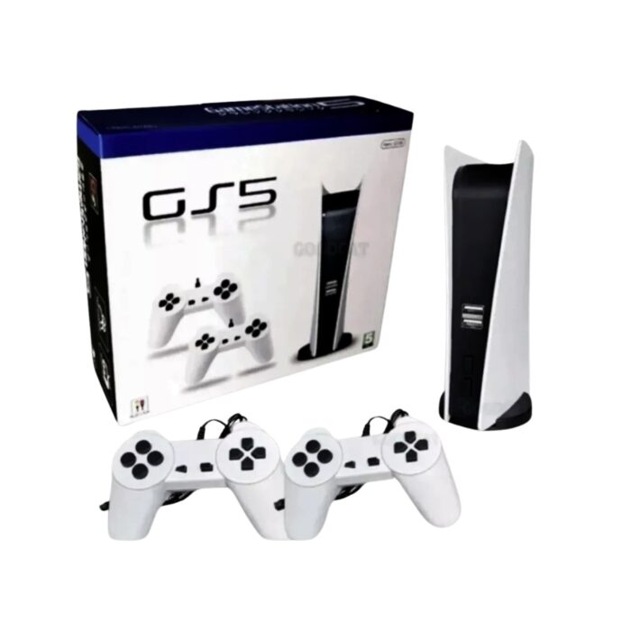Console Game Station 5 con 200 Giochi Classici 2 Gamepad | GS5 8 Bit HDMI AV USB