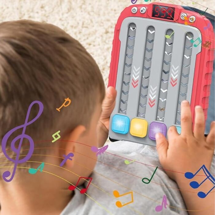 Gioco Educativo Interattivo con Luci e Musica | Rhythm Game Giocattolo Età 3+