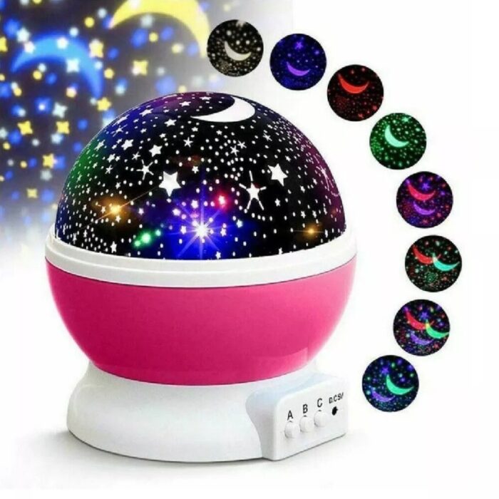 Proiettore Cielo Stellato e Galassia USB | Lampada LED Notturna Rotante per Bambini e Ragazzi