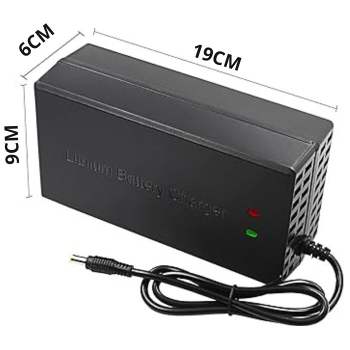 Caricabatterie a Litio 6V 48V 5A | Caricatore Rapido Input 180v-240v 50hz per Monopattini, Biciclette Elettriche