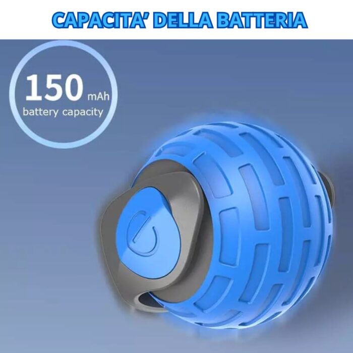 Palla Rotante Interattiva con Coda per Gatti | Speedy Tail Gioco Ricaricabile USB