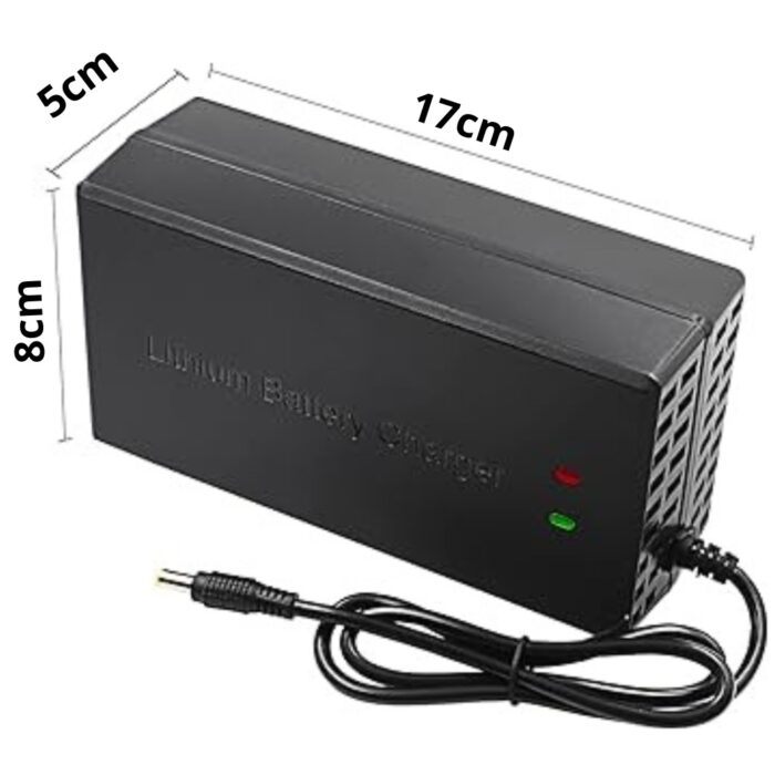 Caricabatterie a Litio 6V 48V 2A | Caricatore Rapido Input 100v-240v 50/60Hz per Monopattini, Biciclette Elettriche