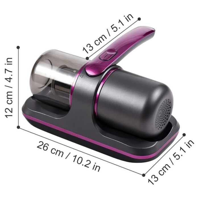 Aspirapolvere Senza Fili Manuale 100W | Aspiramaterassi Portatile per Divani, Letti, Tappeti USB