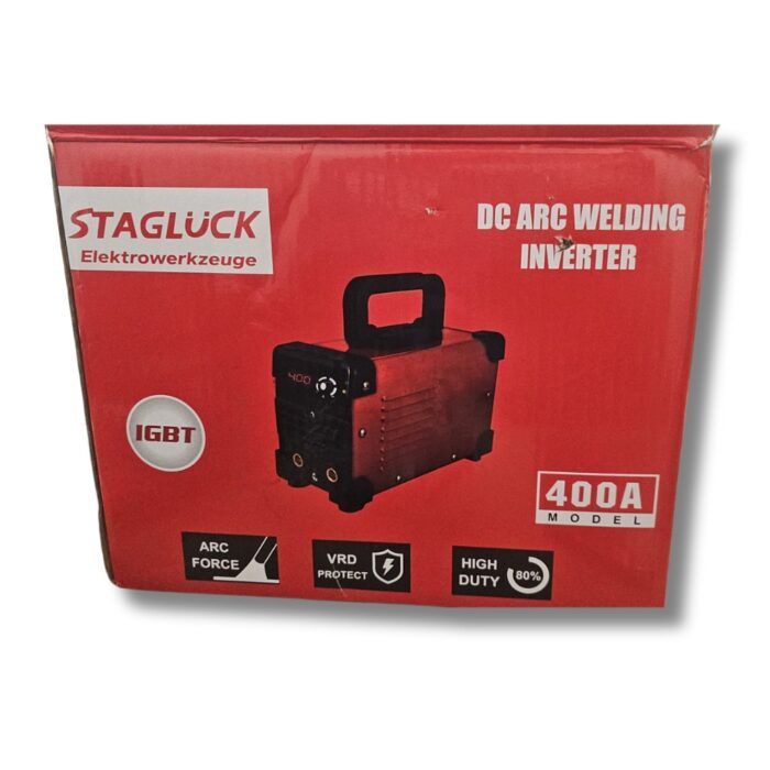 Mini Saldatrice 400A IGBT ad Elettrodo | Saldatura Inverter 1.6 - 2.5mm con Accessori