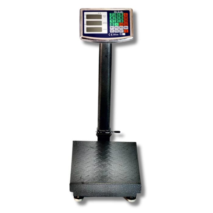 Bilancia Industriale 500Kg da Terra | Piattaforma Display Digitale, Pieghevole Portatile