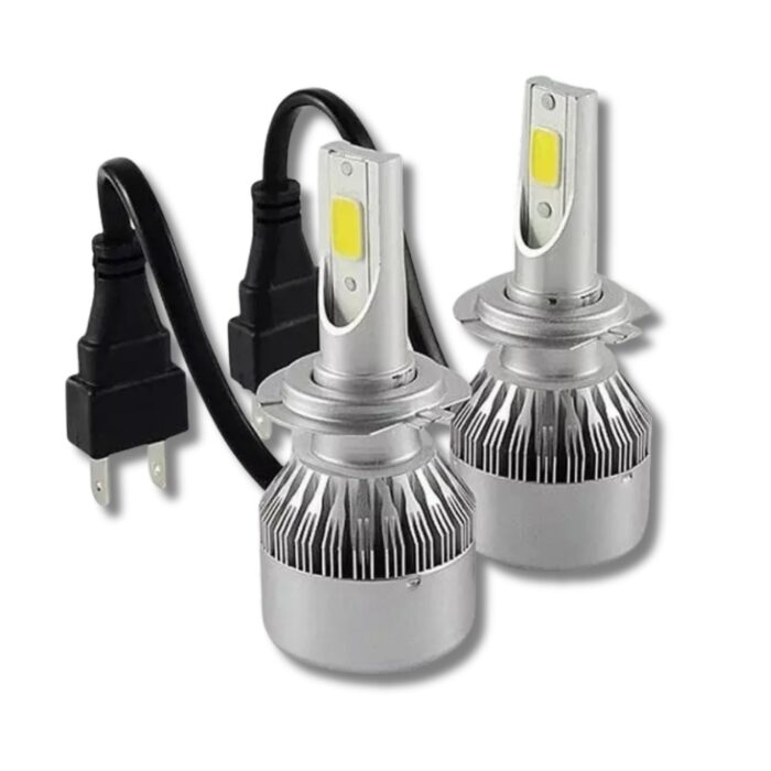 Coppia Lampadine LED H1 C6 per Auto, Moto | Faretti 36W Luce Bianca 6000K