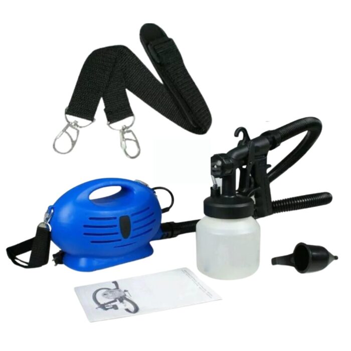 Pistola a Spruzzo Elettrica 800ml con Tracolla | Compressore Portatile per Vernice Piant Zoom