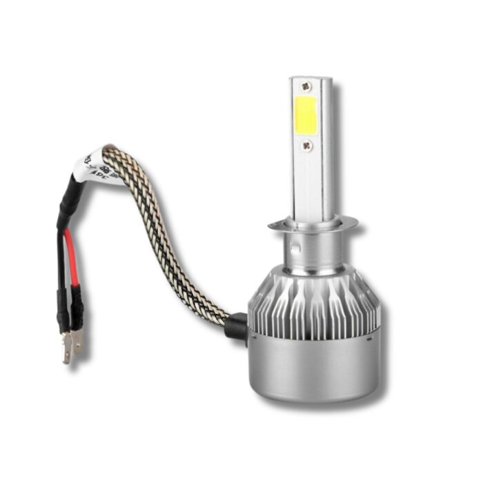 Coppia Lampadine LED H1 C6 per Auto, Moto | Faretti 36W Luce Bianca 6000K