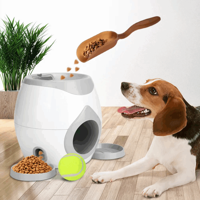 Giocattolo Interattivo per Cani 3 in 1 | Gioco Automatico per Addestramento con Palline