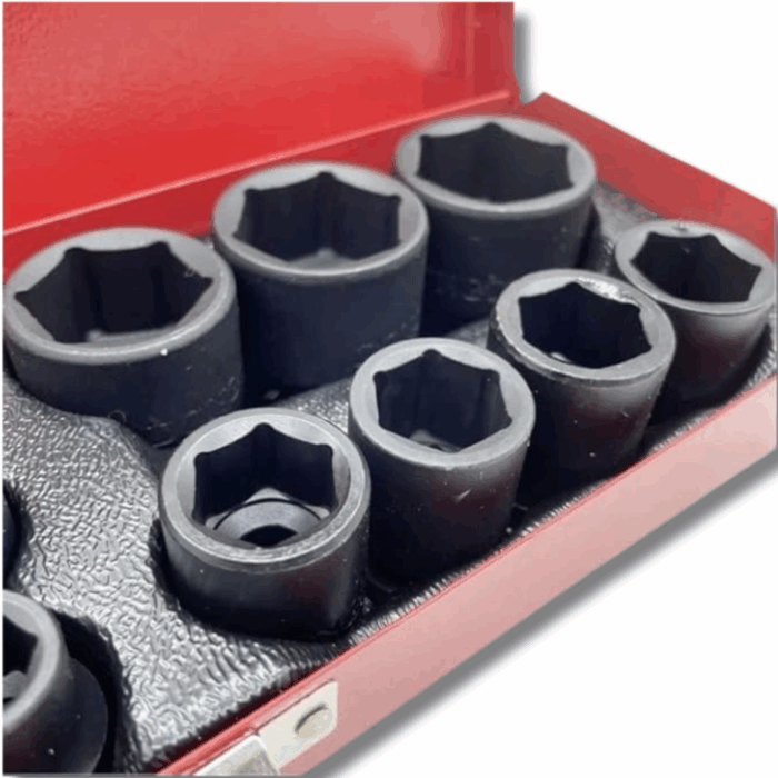 Set 20 Bussole da 1/2" Potenziate per Avvitatore Pneumatico 8-32mm
