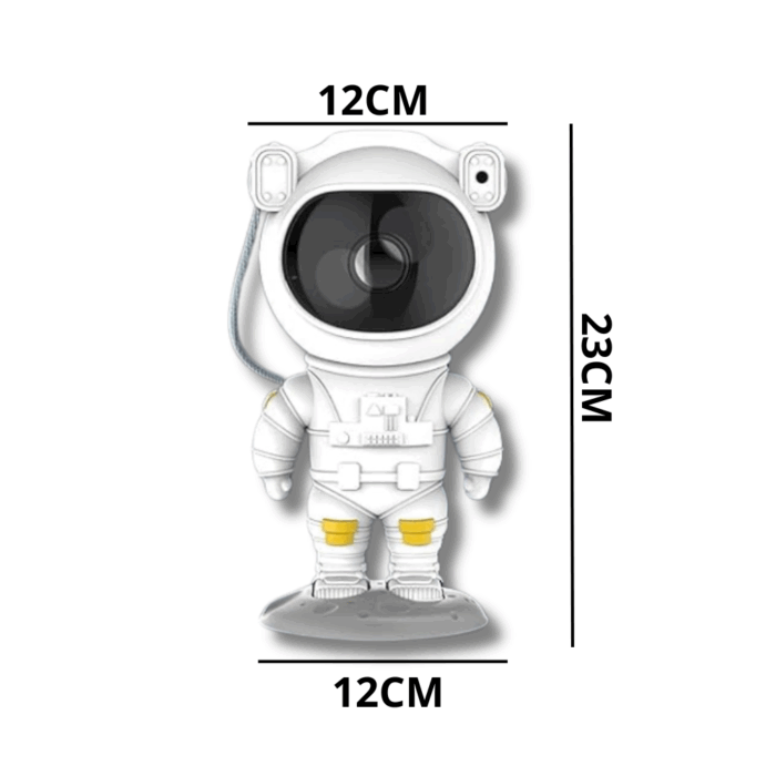 Proiettore Astronauta LED 3 in1 Cielo Stellato 360° con Telecomando