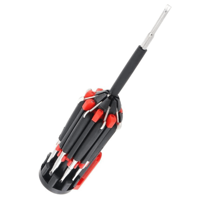 Cacciavite Multifunzione 8 in 1 con Torcia LED Potente