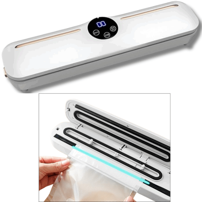Macchina Sottovuoto per Alimenti 62KPa | Sigillatrice Automatica con Modalità Umido/Secco e LED
