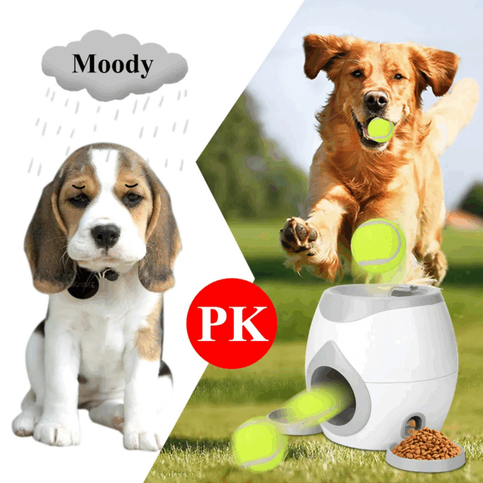 Giocattolo Interattivo per Cani 3 in 1 | Gioco Automatico per Addestramento con Palline