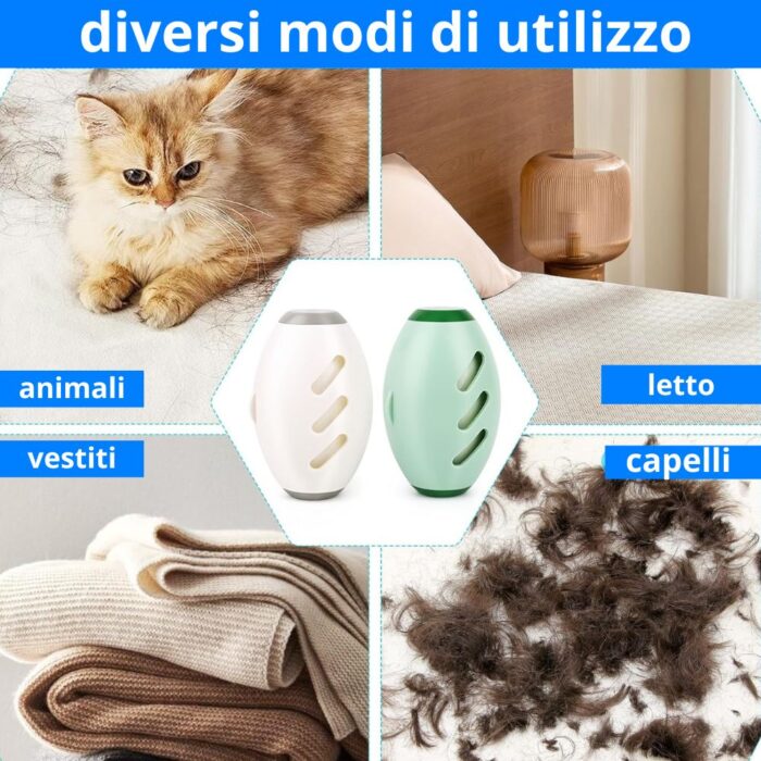 Rullo Antipolvere Leva Pelucchi | Rimuove Peli Animali e Polveri, Extra Appiccicoso