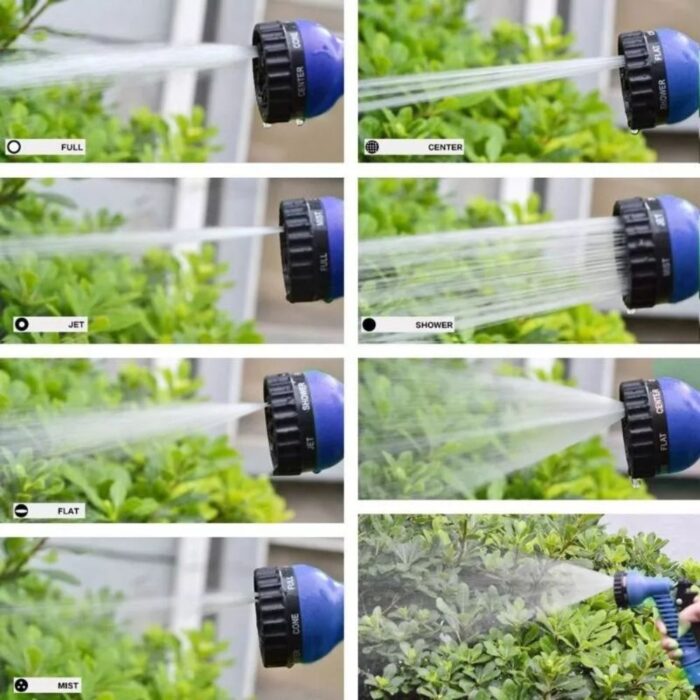 Tubo da Giardino 30m Espandibile 3X | Potente, Estensibile e Anti-Groviglio
