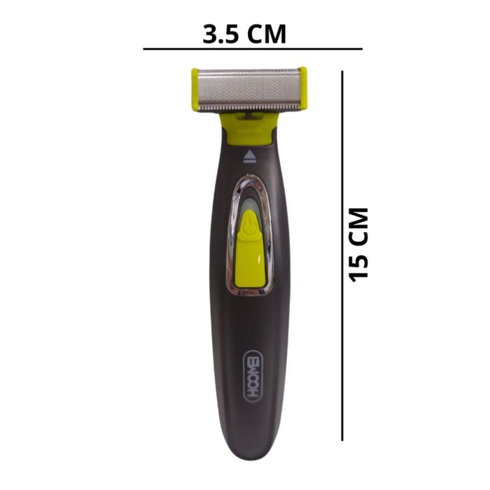 Rasoio Professionale con Doppia Lama Ultrasottile | Regolabarba USB + 3 Pettini Inclusi