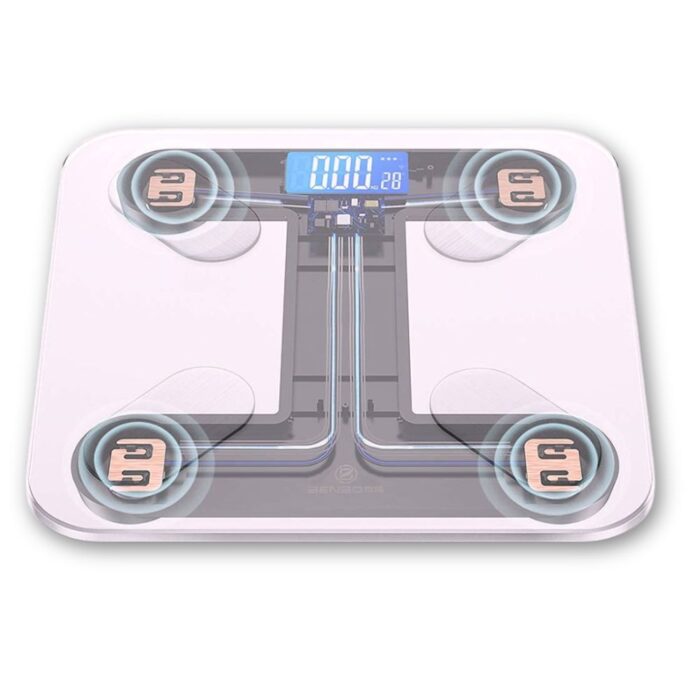 Bilancia Smart Digitale 180Kg Bluetooth | Grasso Corporeo e Composizione