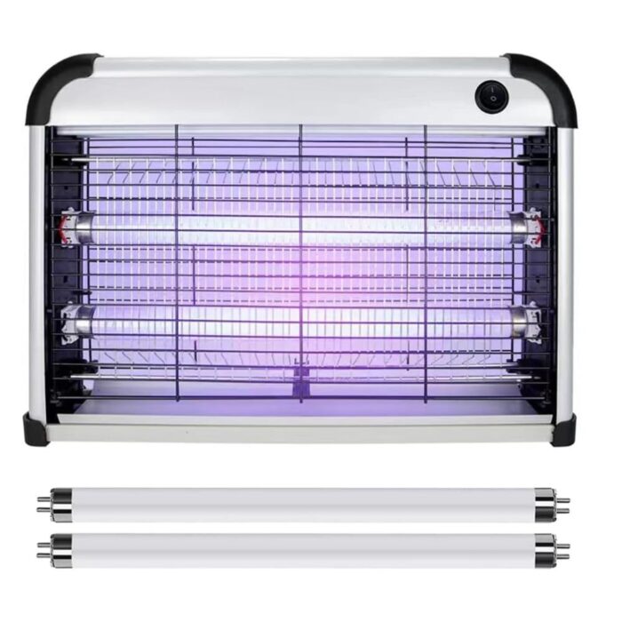 Zanzariera Elettrica UV 20W Potente | Anti-Insetti da 60m² per Casa e Giardino