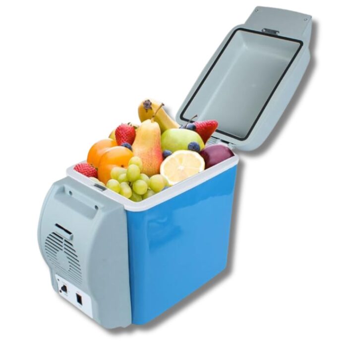 Frigo Portatile 7,5L per Auto e Campeggio 2 in 1 Caldo – Freddo 12V
