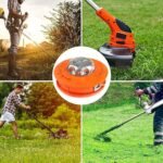 Testina Universale Filo Tagliaerba Batti e Vai Ricambio M10x1.5 per Albero Dritto