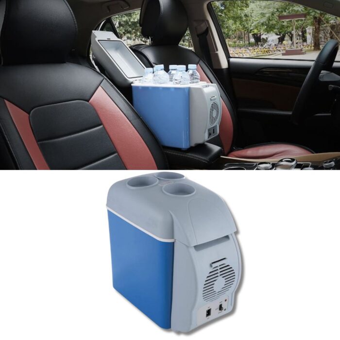 Frigo Portatile 7,5L per Auto e Campeggio 2 in 1 Caldo – Freddo 12V