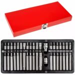 Kit Chiavi Torx Professionali 54 Pezzi Esagonali, Mille Righe Anti Spanatura